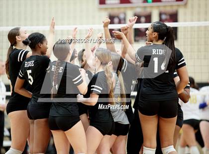 Thumbnail 2 in Boswell vs Fossil Ridge (UIL 6A Volleyball Bi-District) photogallery.