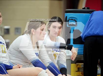 Thumbnail 2 in Boswell vs Fossil Ridge (UIL 6A Volleyball Bi-District) photogallery.