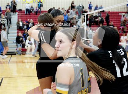 Thumbnail 2 in Boswell vs Fossil Ridge (UIL 6A Volleyball Bi-District) photogallery.