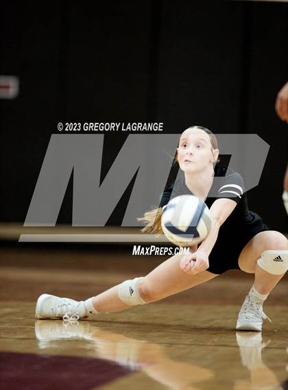 Thumbnail 1 in Boswell vs Fossil Ridge (UIL 6A Volleyball Bi-District) photogallery.