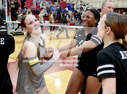 Thumbnail 2 in Boswell vs Fossil Ridge (UIL 6A Volleyball Bi-District) photogallery.