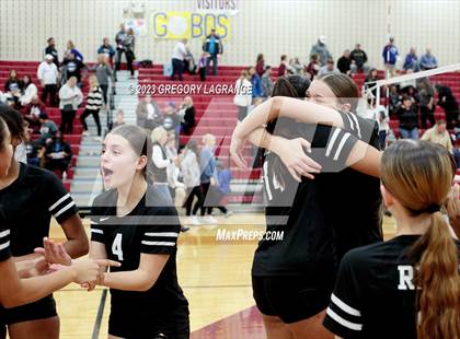 Thumbnail 1 in Boswell vs Fossil Ridge (UIL 6A Volleyball Bi-District) photogallery.