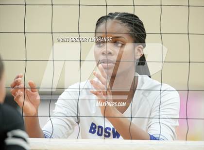 Thumbnail 1 in Boswell vs Fossil Ridge (UIL 6A Volleyball Bi-District) photogallery.