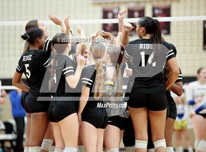 Thumbnail 1 in Boswell vs Fossil Ridge (UIL 6A Volleyball Bi-District) photogallery.