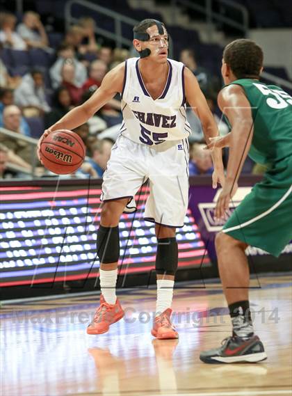 Thumbnail 2 in Cesar Chavez vs. Sunnyslope (MLK Basketball Classic) photogallery.