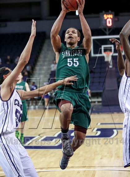 Thumbnail 1 in Cesar Chavez vs. Sunnyslope (MLK Basketball Classic) photogallery.