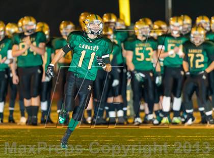 Thumbnail 1 in Stonewall Jackson @ Langley (VHSL 6A North Round 2 Playoff) photogallery.
