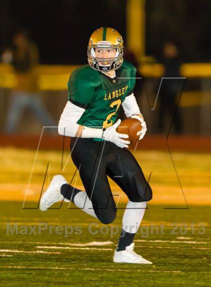 Thumbnail 1 in Stonewall Jackson @ Langley (VHSL 6A North Round 2 Playoff) photogallery.