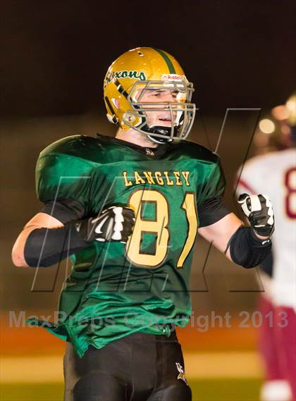 Thumbnail 3 in Stonewall Jackson @ Langley (VHSL 6A North Round 2 Playoff) photogallery.