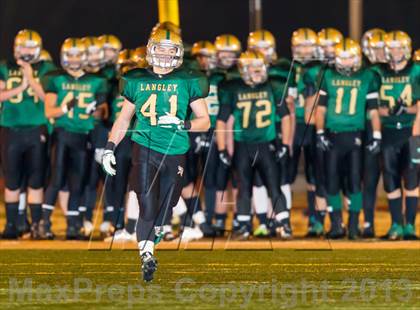 Thumbnail 3 in Stonewall Jackson @ Langley (VHSL 6A North Round 2 Playoff) photogallery.