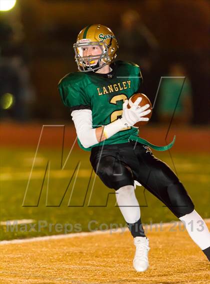 Thumbnail 2 in Stonewall Jackson @ Langley (VHSL 6A North Round 2 Playoff) photogallery.