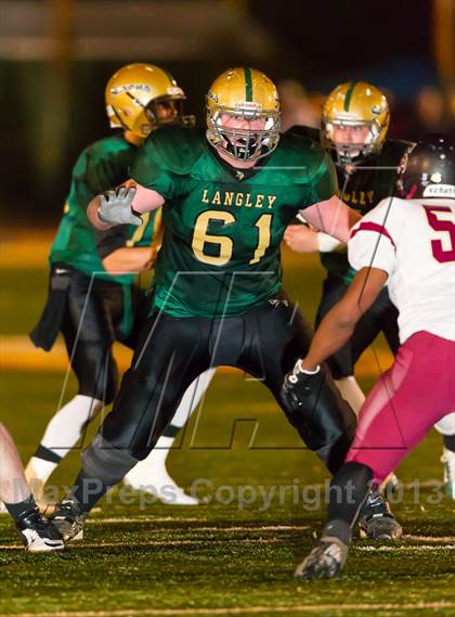 Thumbnail 1 in Stonewall Jackson @ Langley (VHSL 6A North Round 2 Playoff) photogallery.