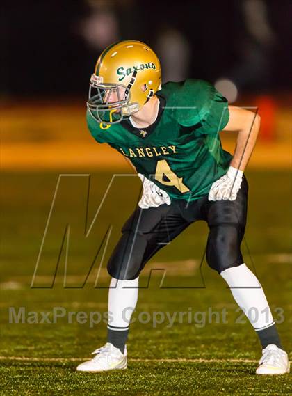 Thumbnail 2 in Stonewall Jackson @ Langley (VHSL 6A North Round 2 Playoff) photogallery.