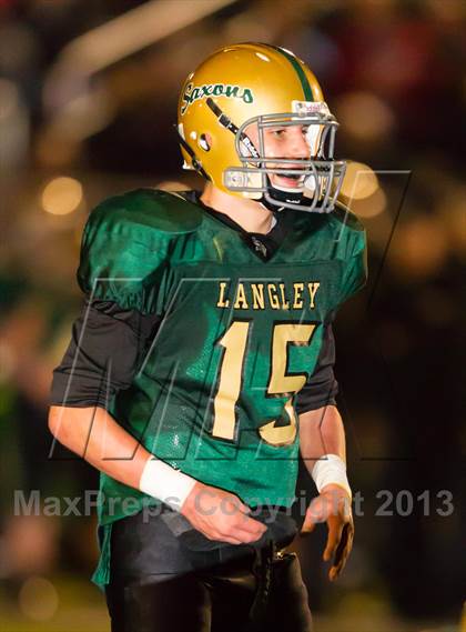 Thumbnail 2 in Stonewall Jackson @ Langley (VHSL 6A North Round 2 Playoff) photogallery.