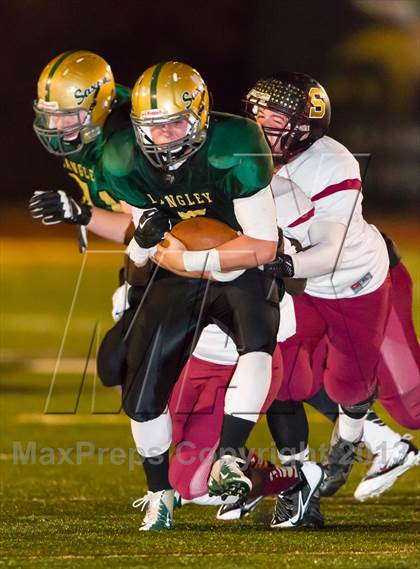 Thumbnail 3 in Stonewall Jackson @ Langley (VHSL 6A North Round 2 Playoff) photogallery.