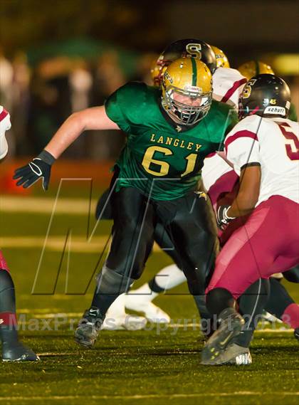 Thumbnail 2 in Stonewall Jackson @ Langley (VHSL 6A North Round 2 Playoff) photogallery.