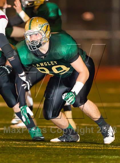 Thumbnail 1 in Stonewall Jackson @ Langley (VHSL 6A North Round 2 Playoff) photogallery.