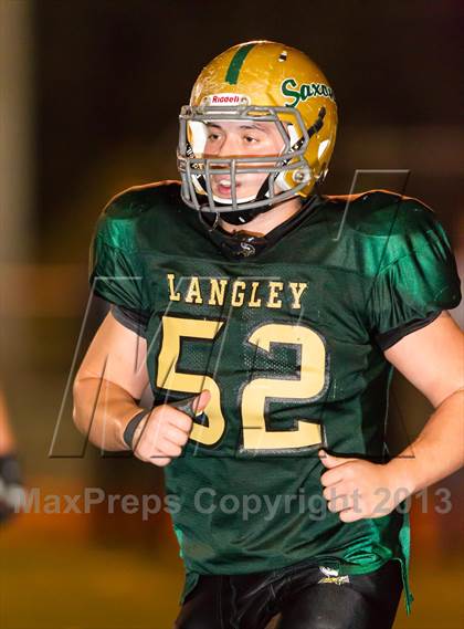 Thumbnail 2 in Stonewall Jackson @ Langley (VHSL 6A North Round 2 Playoff) photogallery.