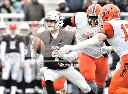 Thumbnail 3 in Chicago Mt. Carmel vs. Normal Community (IHSA 7A 2nd Round Playoff) photogallery.