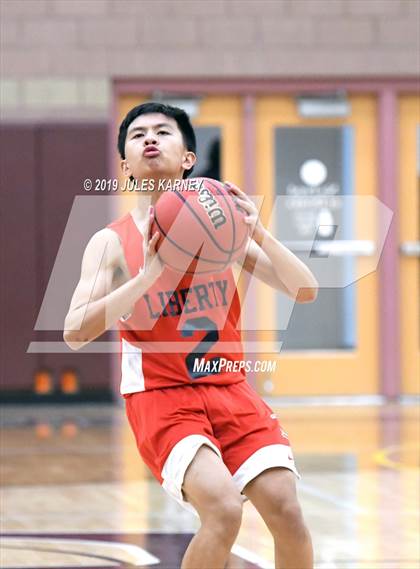 Thumbnail 2 in Faith Lutheran vs Liberty photogallery.