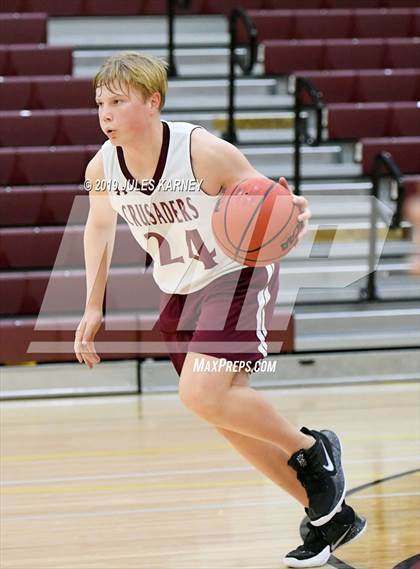 Thumbnail 2 in Faith Lutheran vs Liberty photogallery.