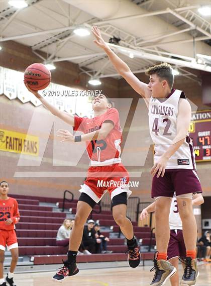 Thumbnail 2 in Faith Lutheran vs Liberty photogallery.