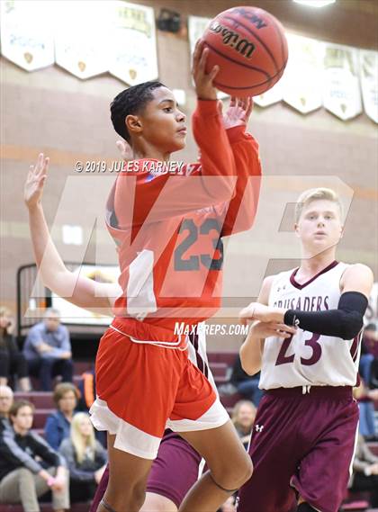 Thumbnail 1 in Faith Lutheran vs Liberty photogallery.