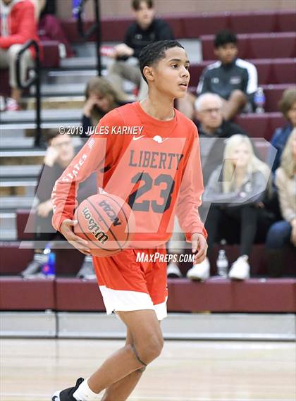 Thumbnail 1 in Faith Lutheran vs Liberty photogallery.