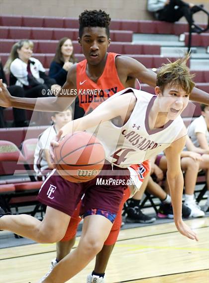 Thumbnail 1 in Faith Lutheran vs Liberty photogallery.