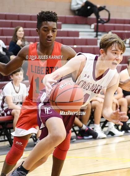 Thumbnail 2 in Faith Lutheran vs Liberty photogallery.