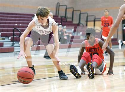 Thumbnail 1 in Faith Lutheran vs Liberty photogallery.