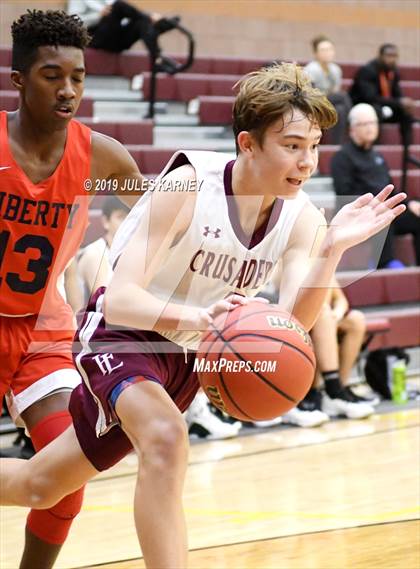 Thumbnail 3 in Faith Lutheran vs Liberty photogallery.