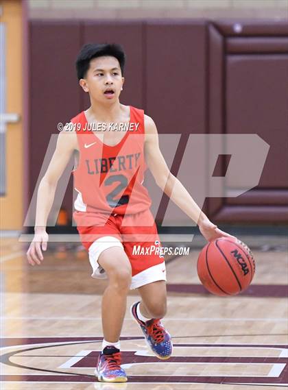 Thumbnail 2 in Faith Lutheran vs Liberty photogallery.