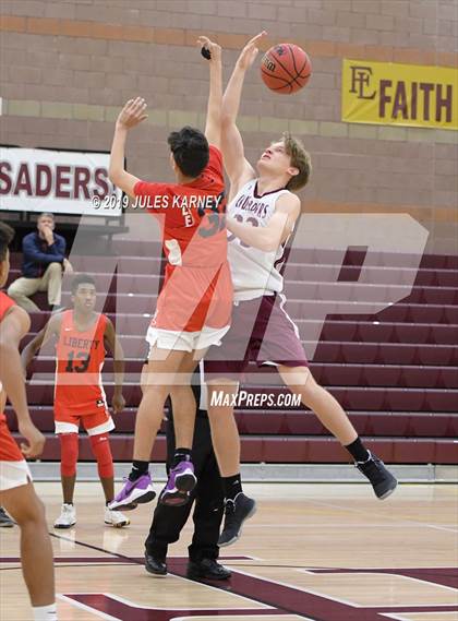 Thumbnail 3 in Faith Lutheran vs Liberty photogallery.