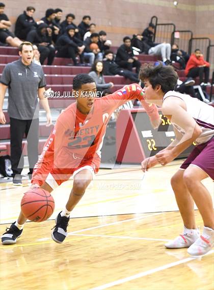 Thumbnail 2 in Faith Lutheran vs Liberty photogallery.