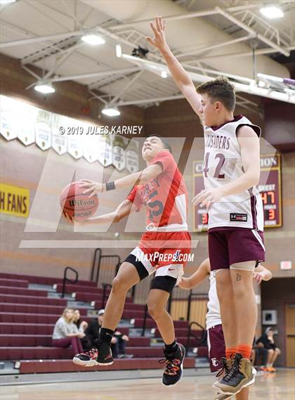 Thumbnail 1 in Faith Lutheran vs Liberty photogallery.