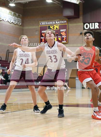 Thumbnail 3 in Faith Lutheran vs Liberty photogallery.