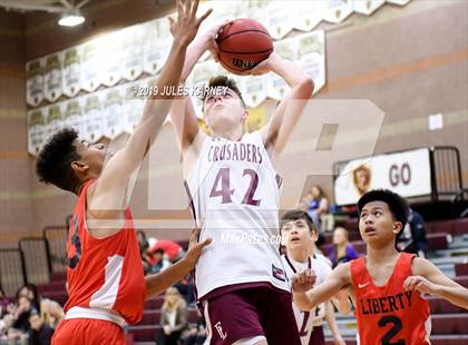 Thumbnail 2 in Faith Lutheran vs Liberty photogallery.
