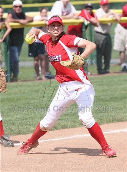 Thumbnail 3 in Fairport vs Williamsville North (NYSPHSAA Class AA Far West Regional) photogallery.