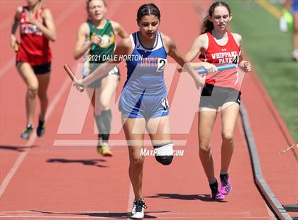 Thumbnail 3 in NJSIAA Track and Field Sectionals North 2 (Groups 1 and 4 - Girls) photogallery.
