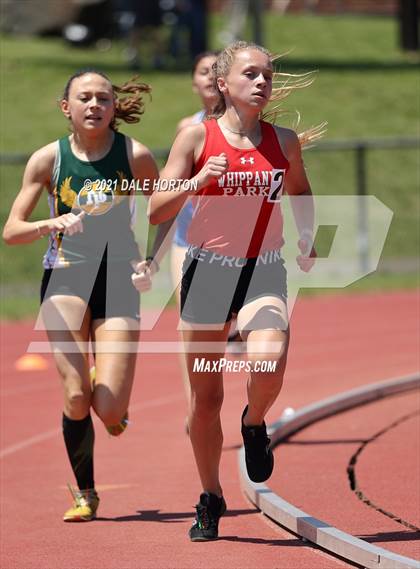 Thumbnail 3 in NJSIAA Track and Field Sectionals North 2 (Groups 1 and 4 - Girls) photogallery.