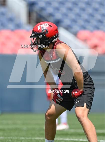 Thumbnail 2 in Fairview vs. Mesa Ridge (Denver Broncos 7-on-7)  photogallery.