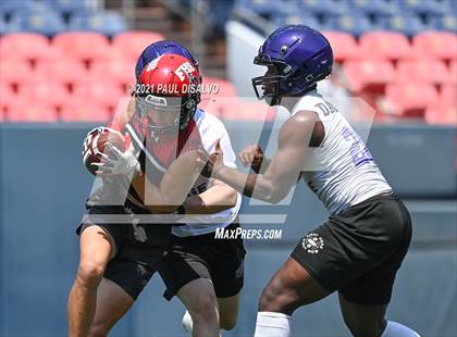 Thumbnail 1 in Fairview vs. Mesa Ridge (Denver Broncos 7-on-7)  photogallery.