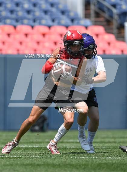 Thumbnail 3 in Fairview vs. Mesa Ridge (Denver Broncos 7-on-7)  photogallery.