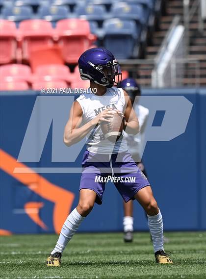 Thumbnail 1 in Fairview vs. Mesa Ridge (Denver Broncos 7-on-7)  photogallery.