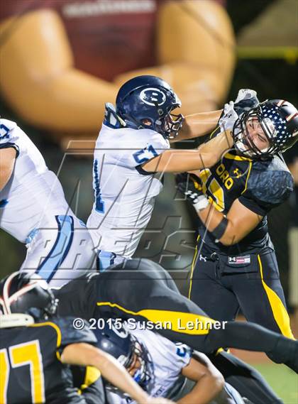 Thumbnail 1 in Bellarmine College Prep @ Del Oro (2015 NorCal Honor Bowl) photogallery.
