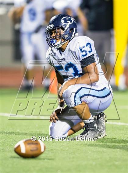 Thumbnail 3 in Bellarmine College Prep @ Del Oro (2015 NorCal Honor Bowl) photogallery.