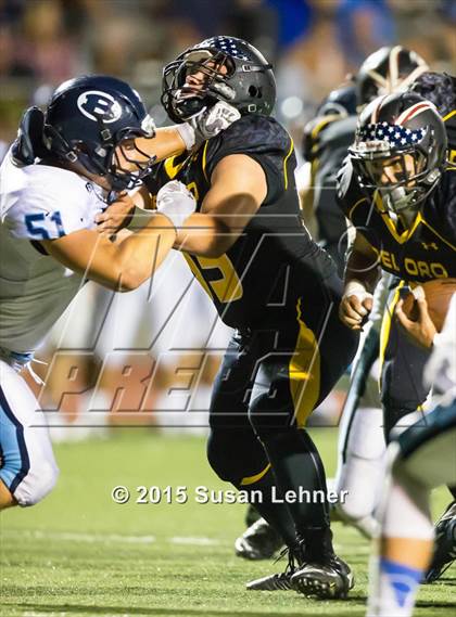 Thumbnail 1 in Bellarmine College Prep @ Del Oro (2015 NorCal Honor Bowl) photogallery.