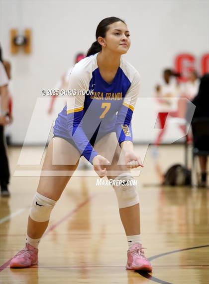 Thumbnail 1 in Arizona Lutheran Academy vs Casa Grande (Florence Invitational) photogallery.