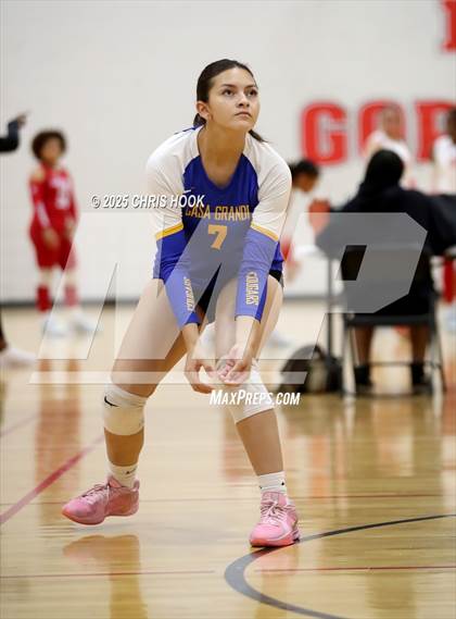 Thumbnail 2 in Arizona Lutheran Academy vs Casa Grande (Florence Invitational) photogallery.